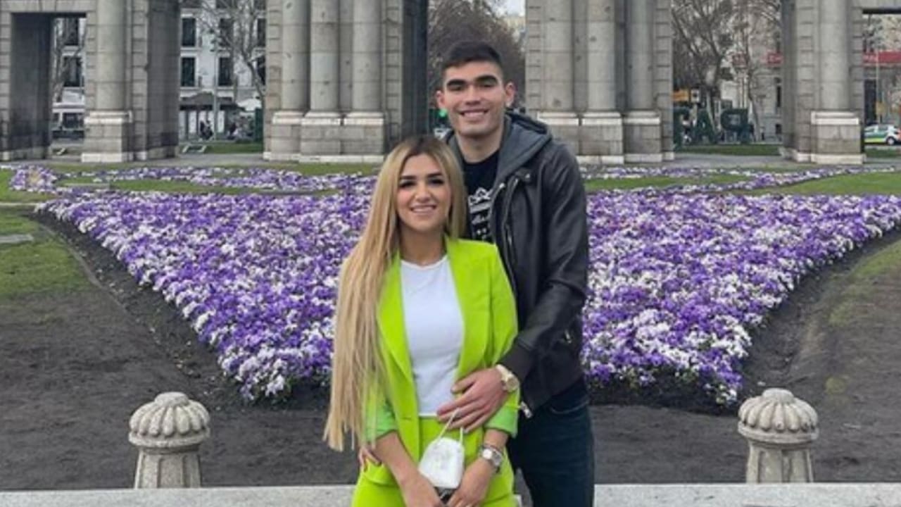Johan Vasquez girlfriend Camila Hernandez
