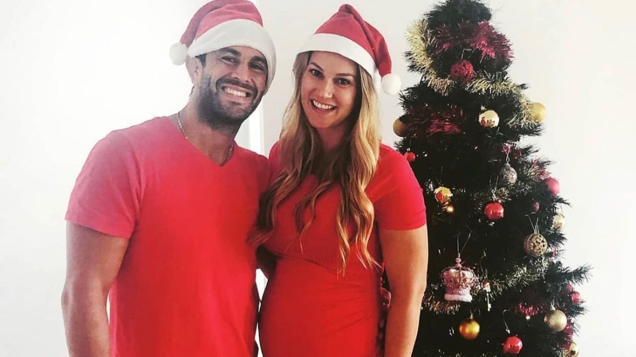 Anton Zafir with his wife Lara