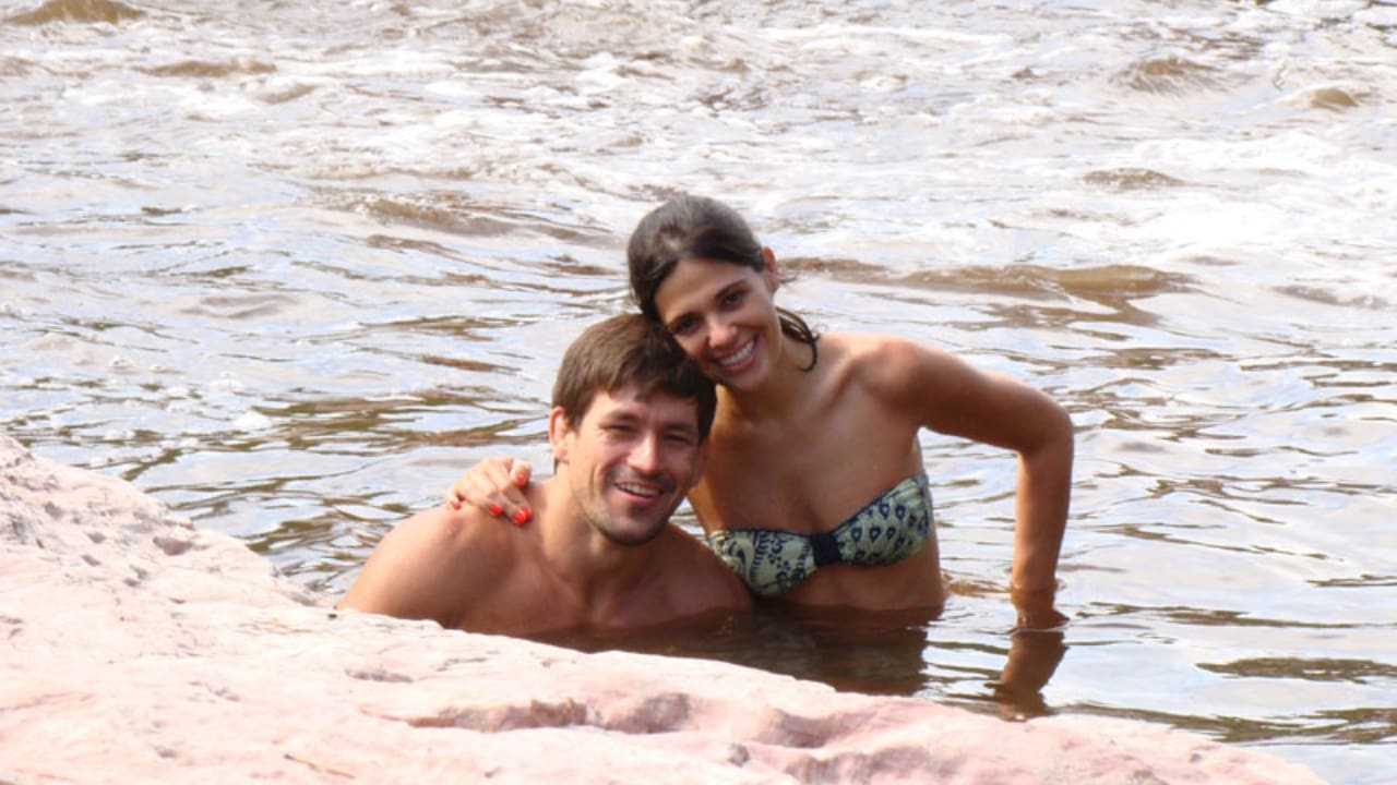 Demian Maia with his Wife Renata