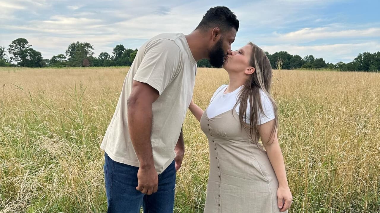 Dhiego Lima with his wife Erica Lima