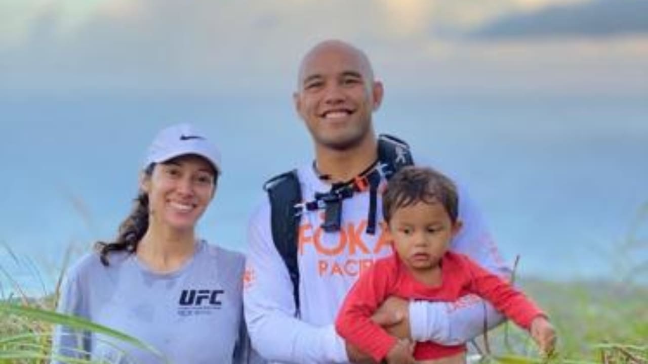 Frank Camacho with his wife Sarah Filush Camacho