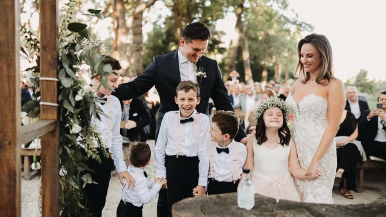 Graham Smith marry with Romy Lanfranchi