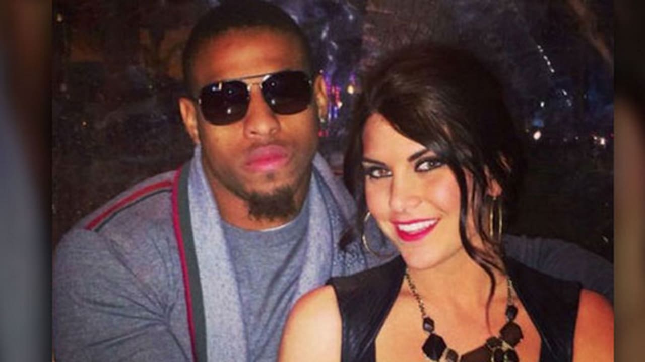 Greg Hardy with his girlfriend Nicole Holder