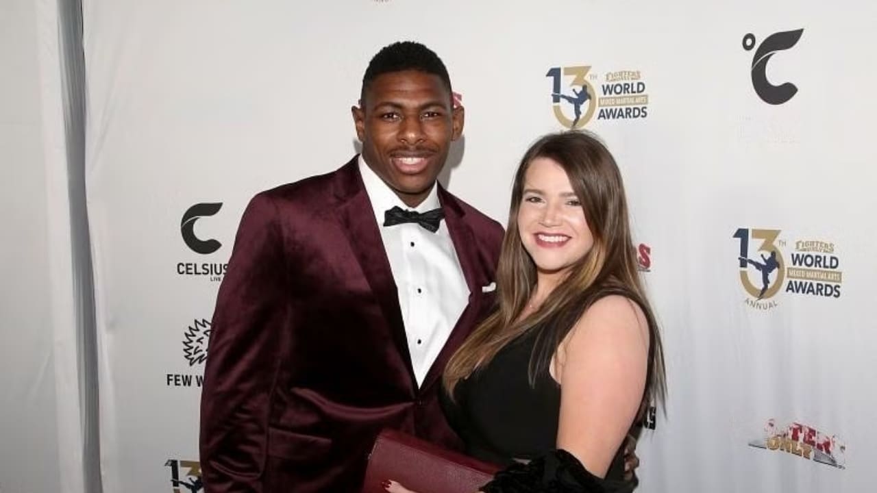 Joaquin Buckley with his girlfriend Sarah Reger