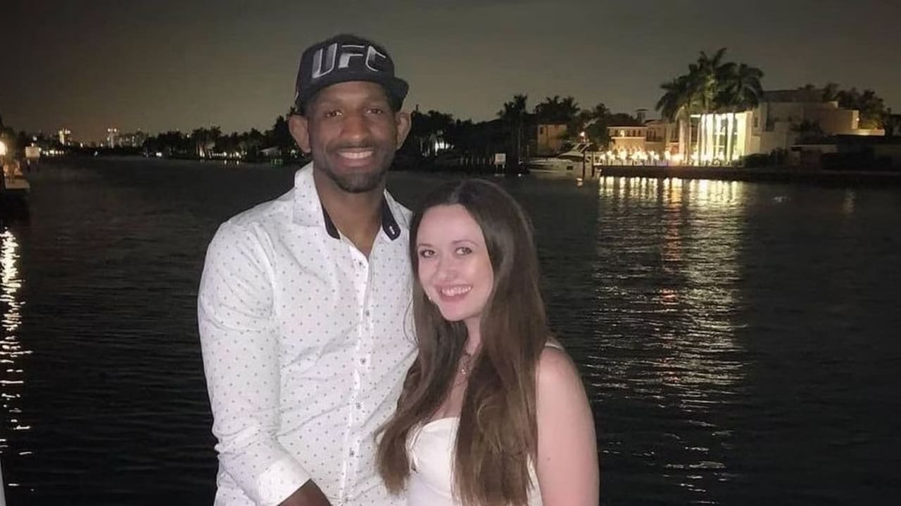 Neil Magny With His Wife Emily Magny