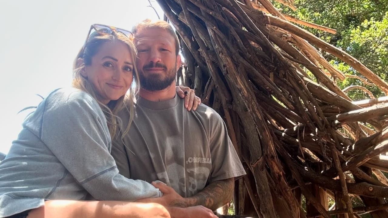 TJ Dillashaw with his wife Rebecca Dillashaw