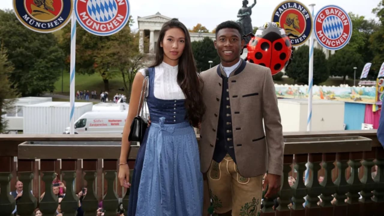 David Alaba is engaged to Shalimar Heppner