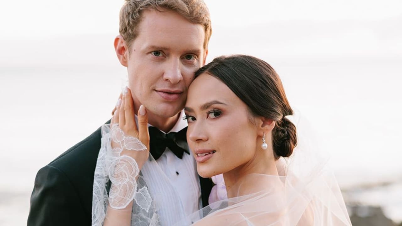 Evan Bates's wife Madison Chock