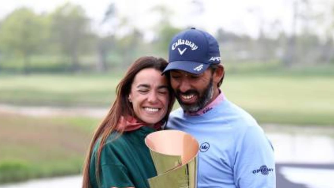 Pablo Larrazabal and Adriana Lamelas