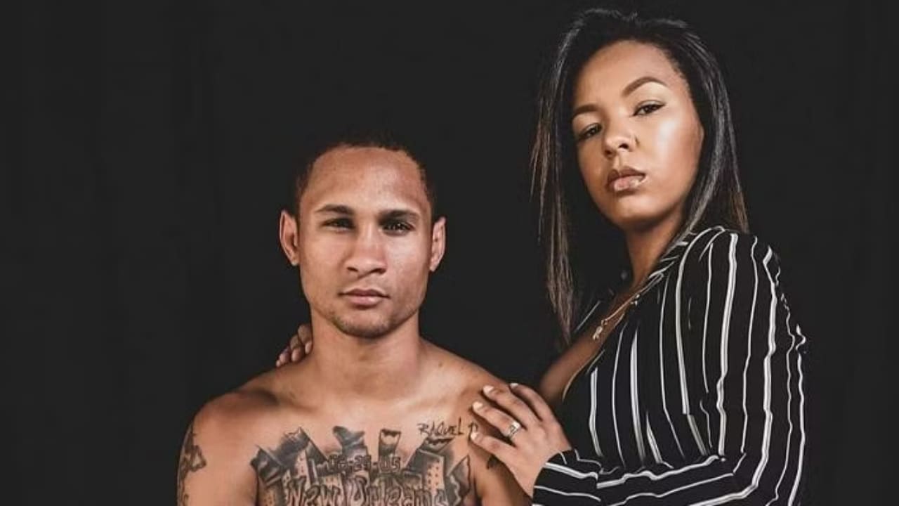 Regis Prograis with his wife Raquel Prograis