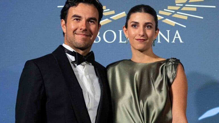 Sergio Perez's wife Carola Martinez