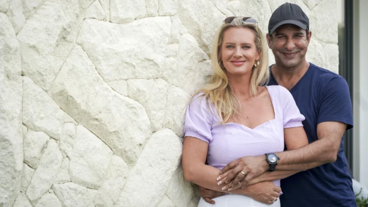 Wasim Akram's wife Shaniera