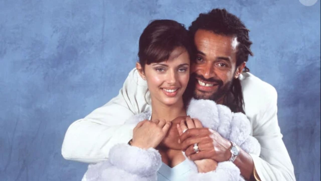 Yannick Noah 2nd wife is Heather Stewart-Whyte