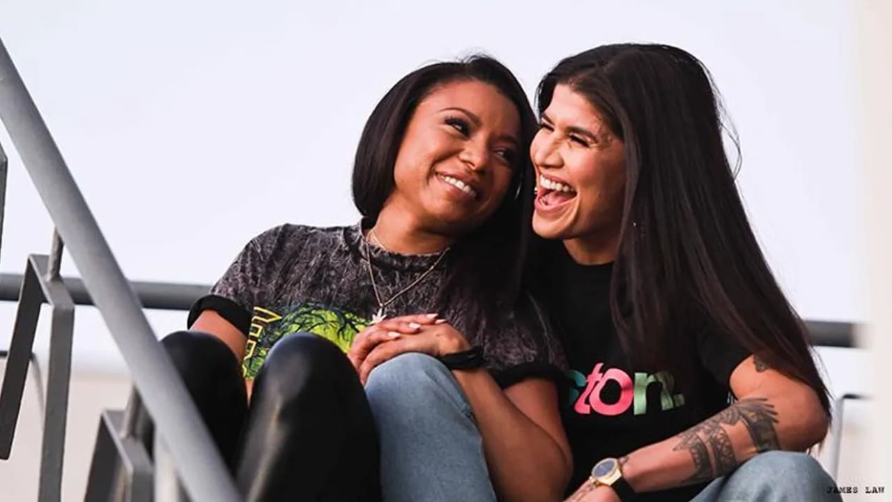 Jessica Aguilar is dating actress Shalita Grant