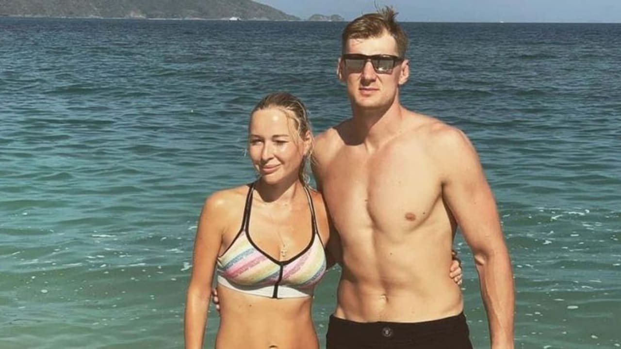 Alexandr Volkov with his wife Vita Volkova