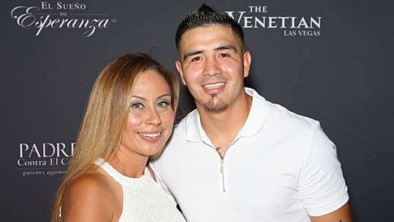 Brandon Ríos is married to Victoria López