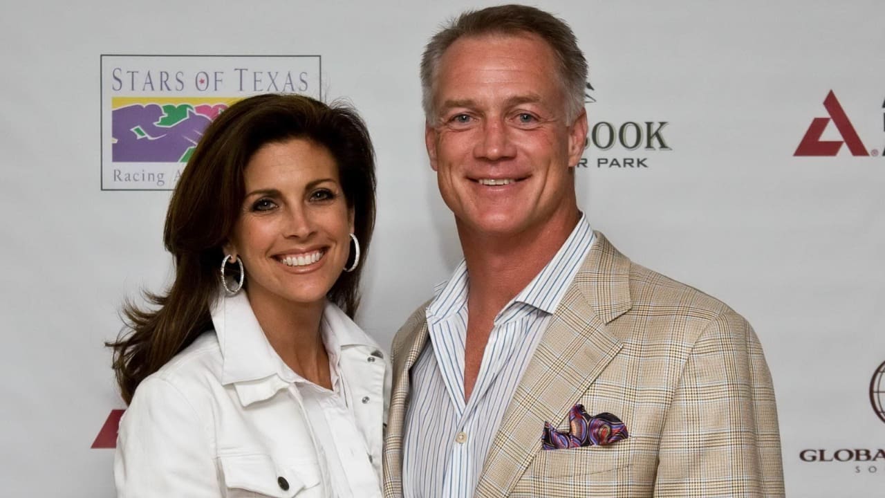 Daryl Johnston with his Wife Diane Krebs
