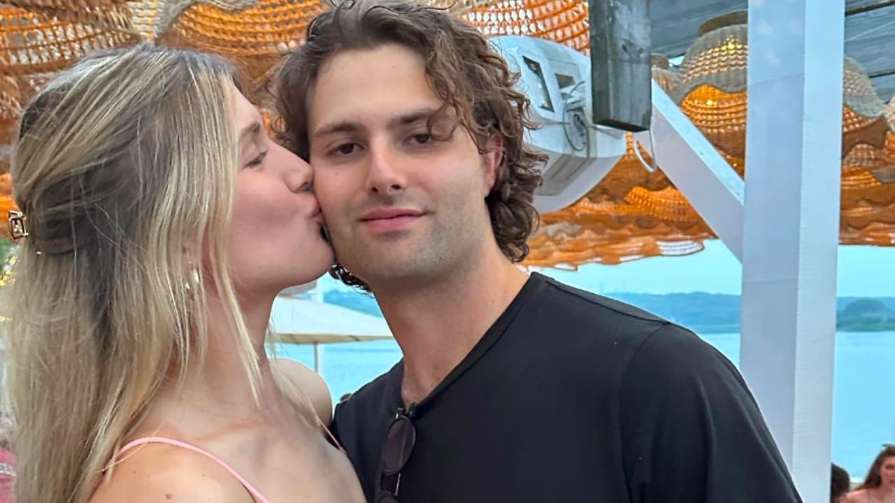 Eugenie Bouchard with his boyfriend Jack Brinkley-Cook