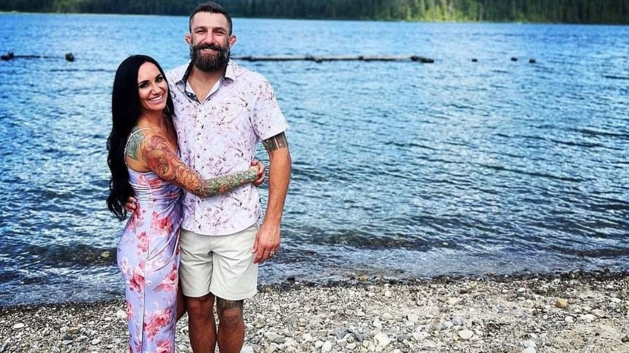 Michael Chiesa with his Wife Kelsi Jo Chiesa