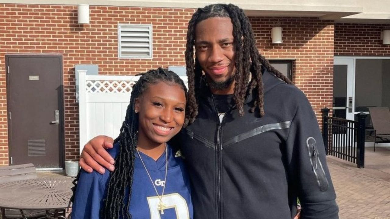 E.J. Jenkins with his wife