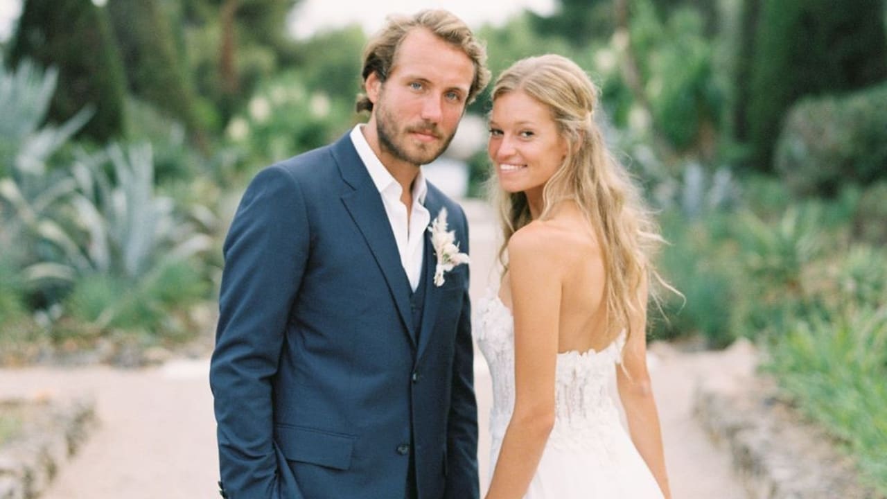 Lucas Pouille is married to Clémence Bertrand