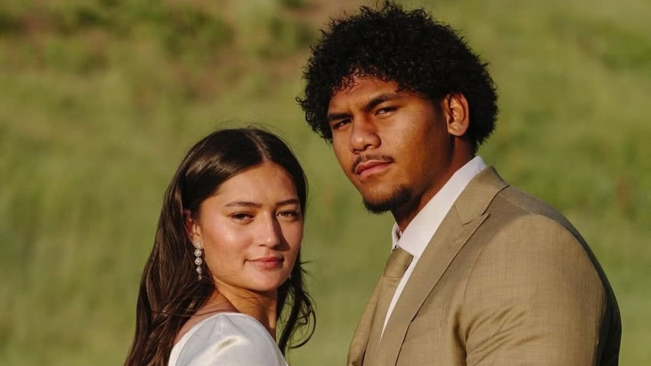 kingsley suamataia with his Wife Nani Falatea