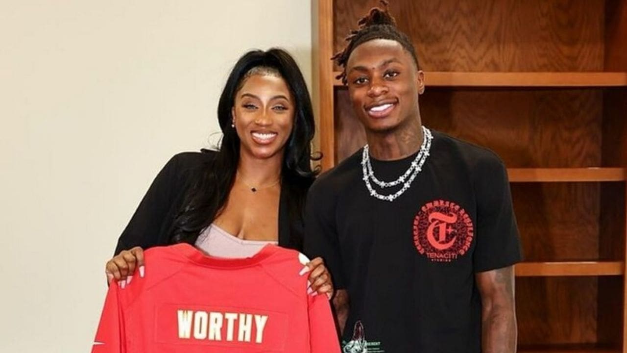 Xavier Worthy Net Worth in 2026: Contract, Salary, Career Earnings xavier worthy with his wife
