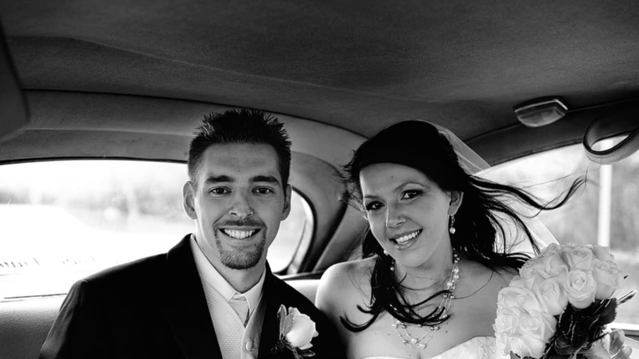 Alex Cejka his wife Alyssa Čejka