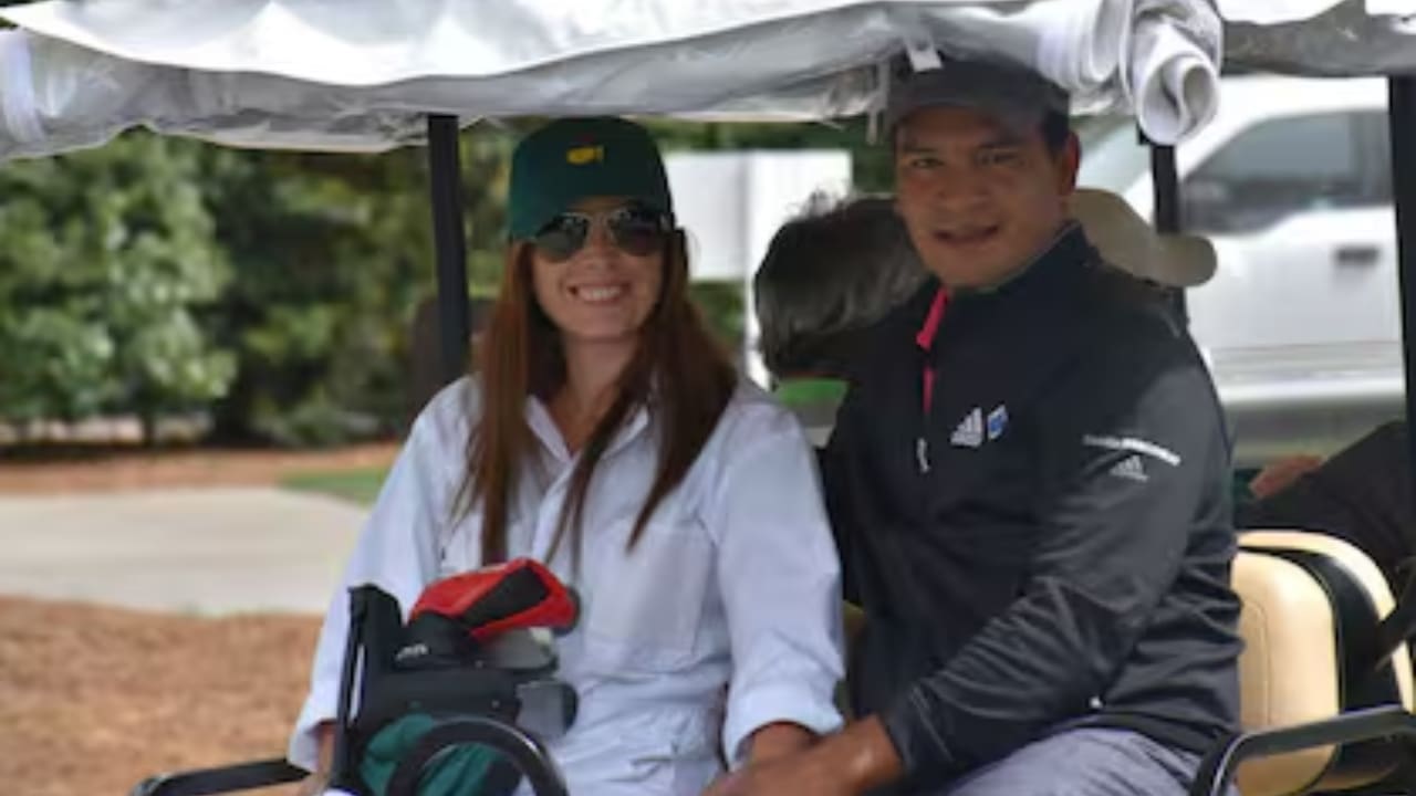 Fabián Gómez his wife Pamela