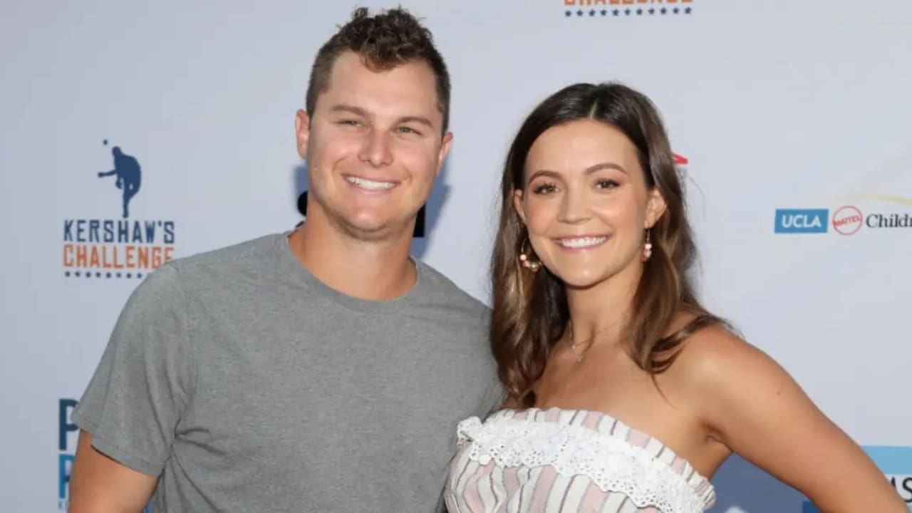 Joc Pederson his wife Kelsey Williams Pederson