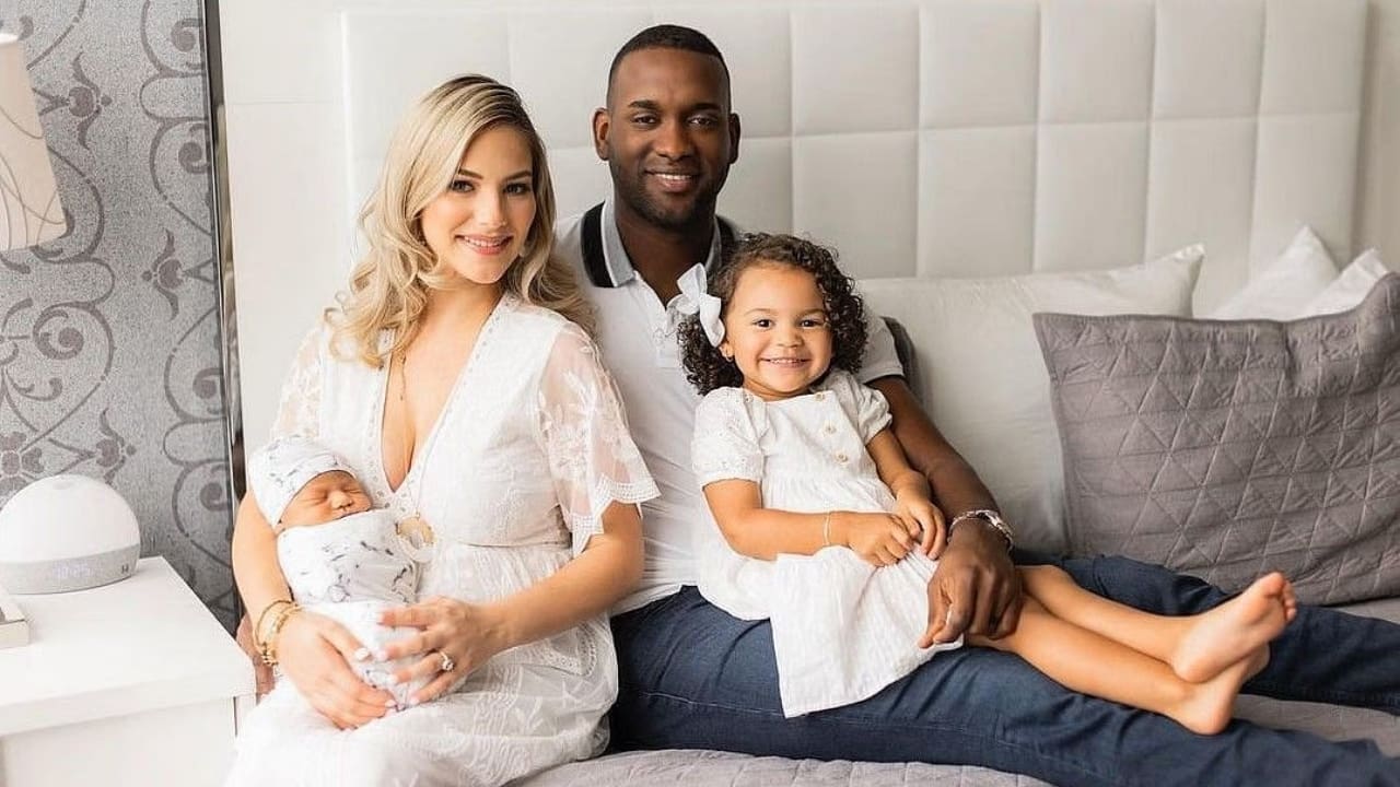 Yordan Alvarez his wife Monica Quiros Alvarez