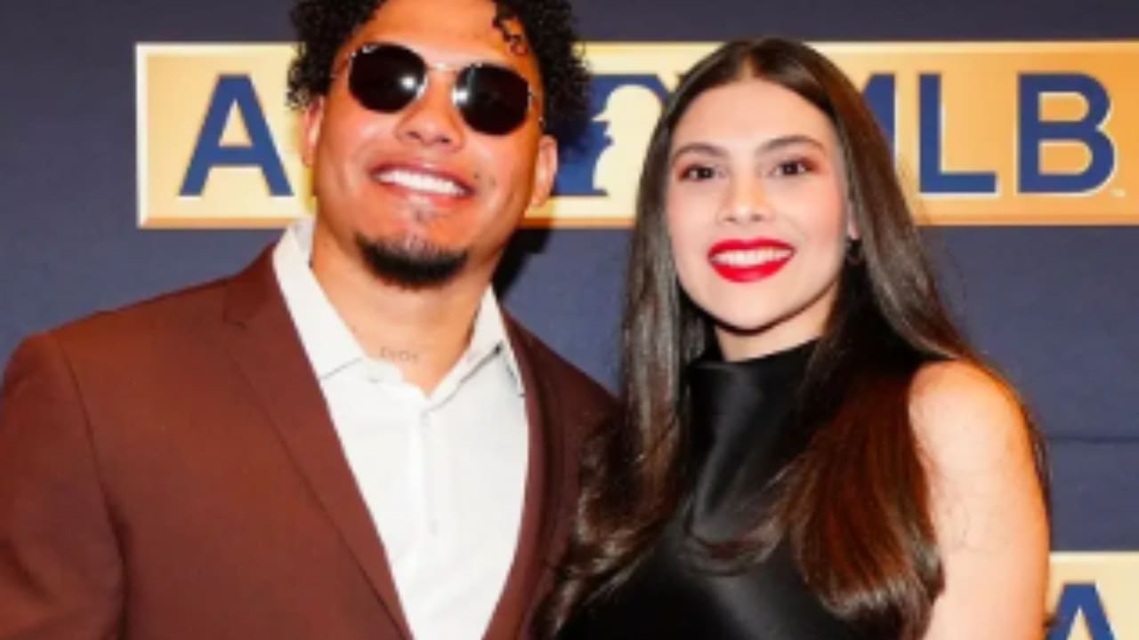 William Contreras his Girlfriend Nixzali Adames