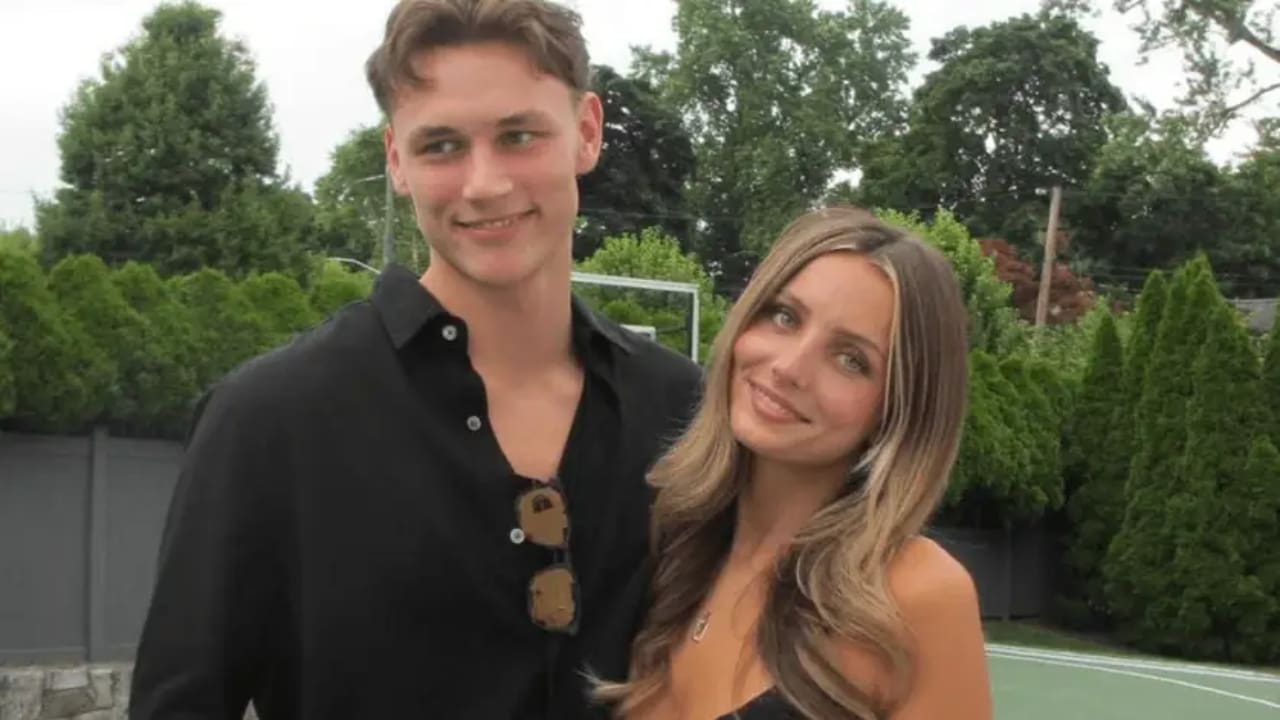 Pelle Larsson his Girlfriend Emma Krajewski