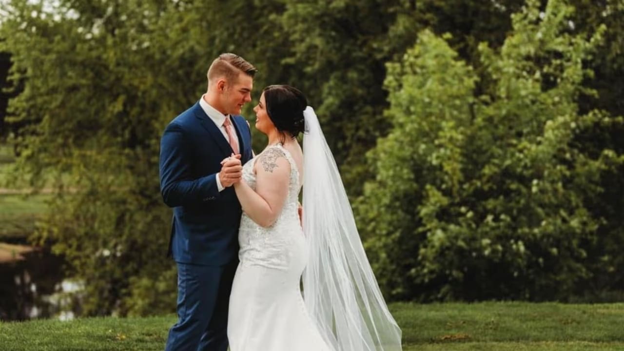 Hunter Luepke his wife Sadie Luepke