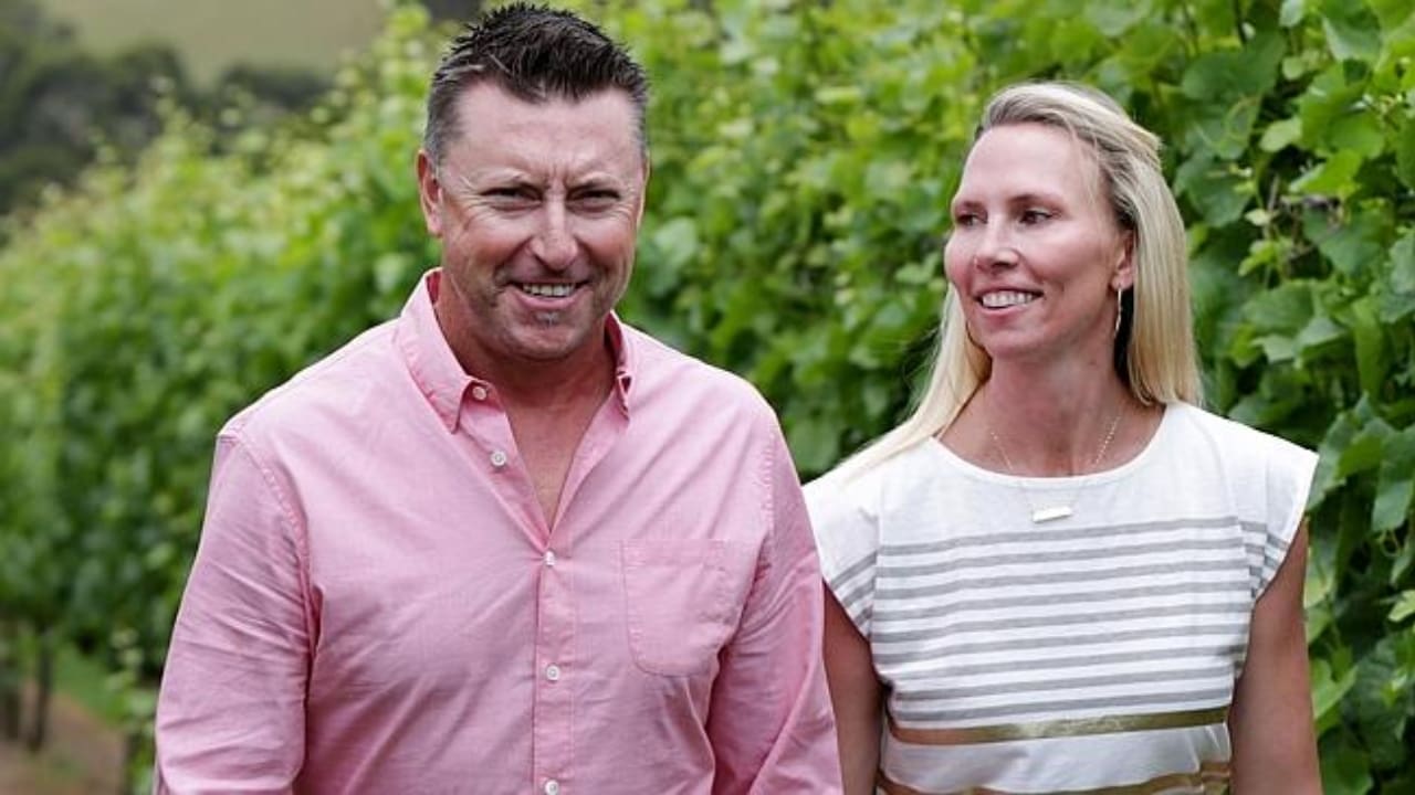 Robert Allenby his wife Kym Kuharski