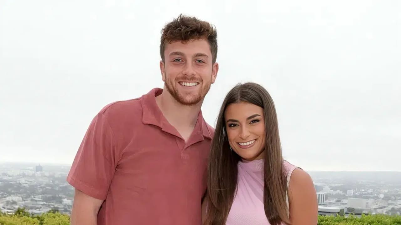 Sean Clifford his wife Juliana Alessandroni