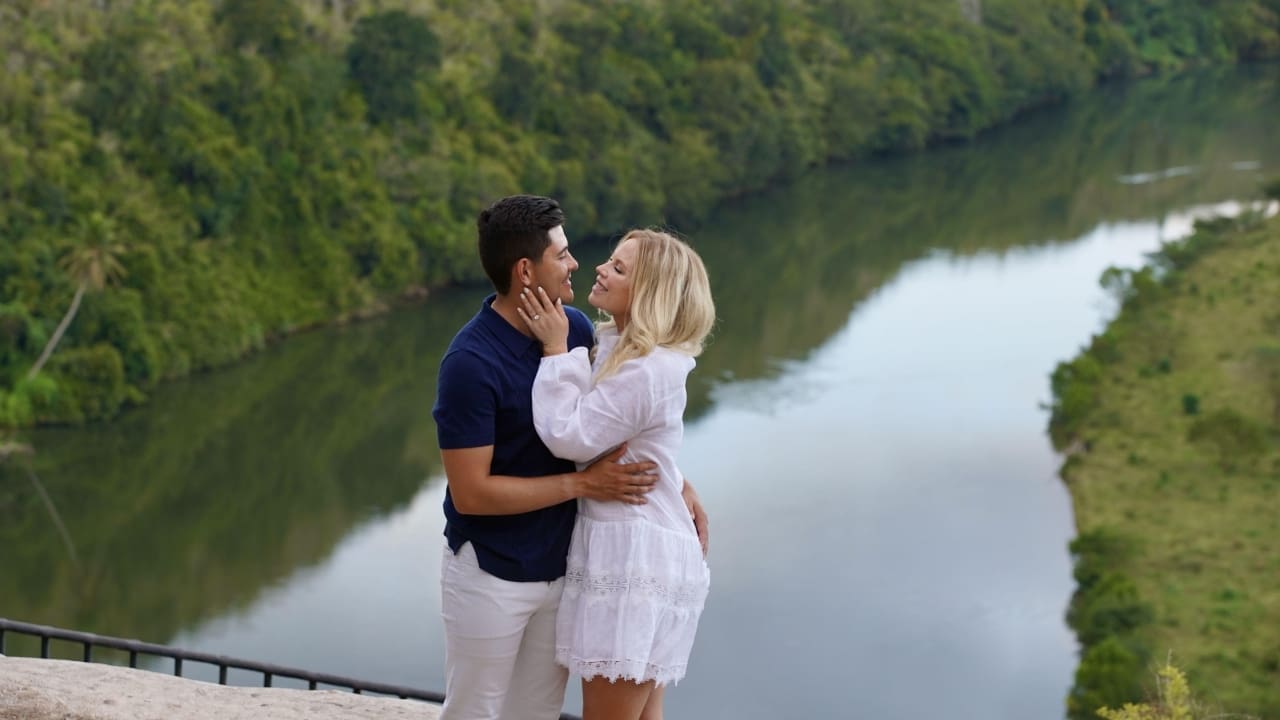 Luis Gagne his wife Emily Madigan