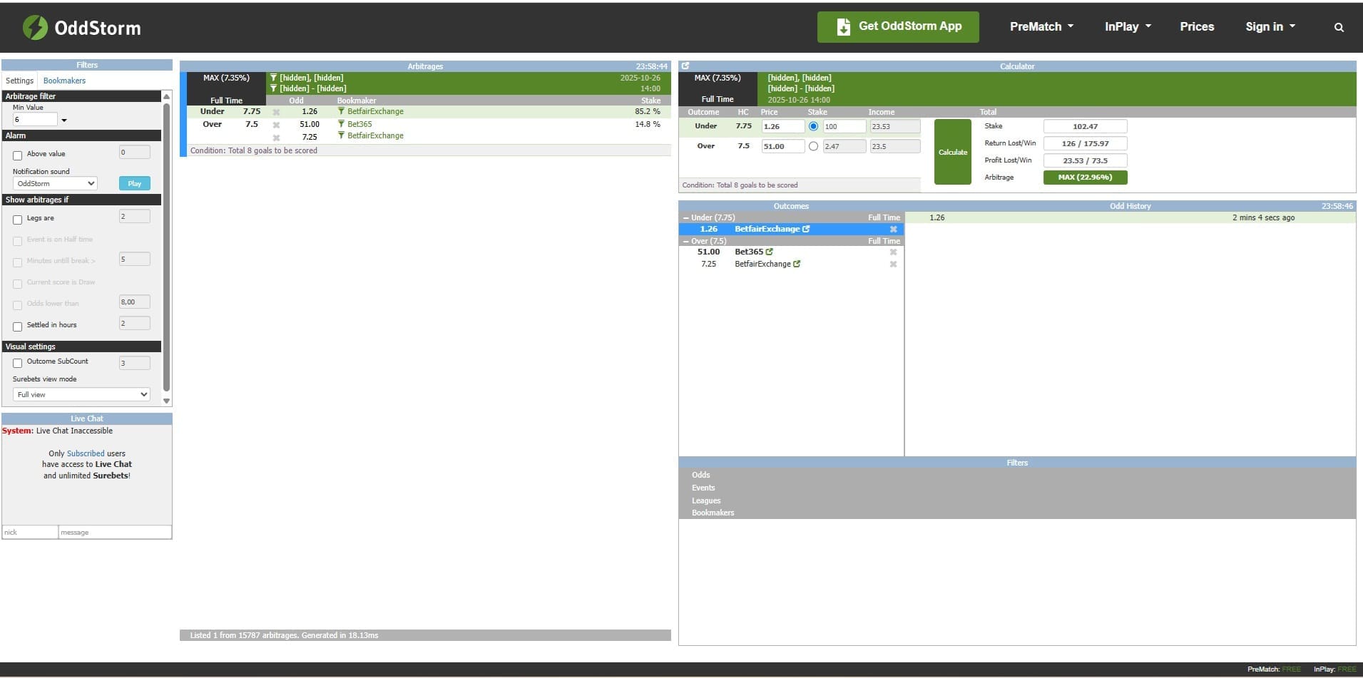 Top 6 Arbitrage Tools for 2025 – Detailed Reviews & Comparison OddStorm