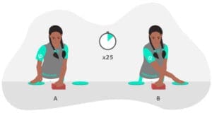 Plate Tapping Test: Measuring Upper Body Coordination and Reaction