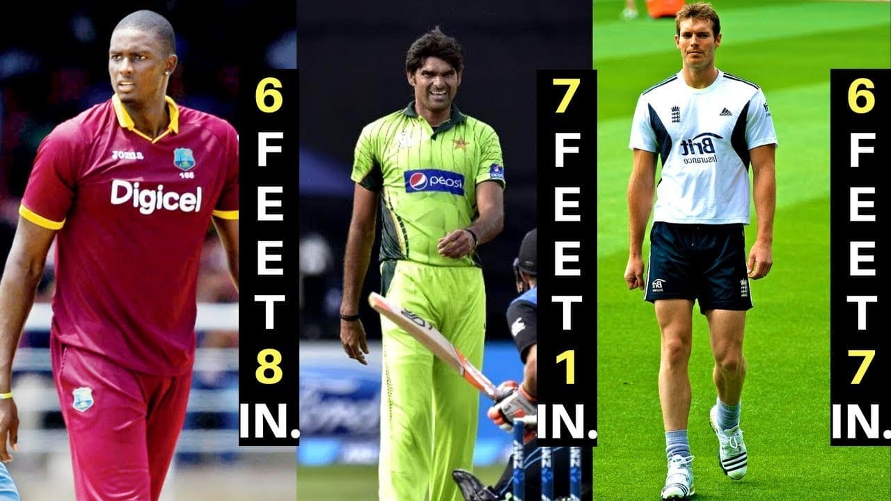 World's Tallest Cricketers World's Tallest Cricketers
