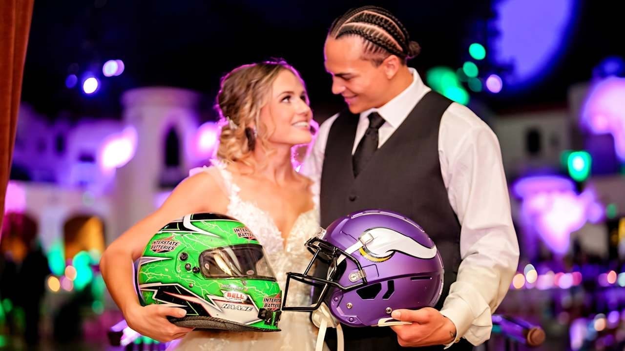 Zavier Scott and his wife McKenna Haase