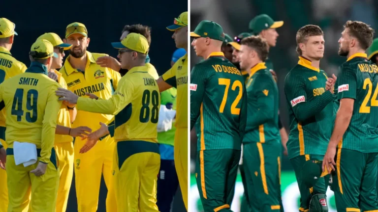 Australian Men's Cricket Team vs South Africa National Cricket Team