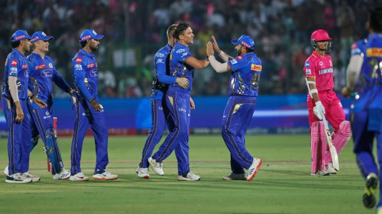 Mumbai Indians vs Rajasthan Royals