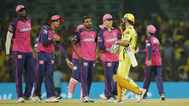 Rajasthan Royals vs Chennai Super Kings