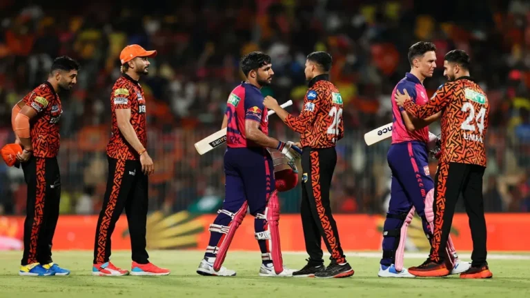 Sunrisers Hyderabad vs Rajasthan Royals